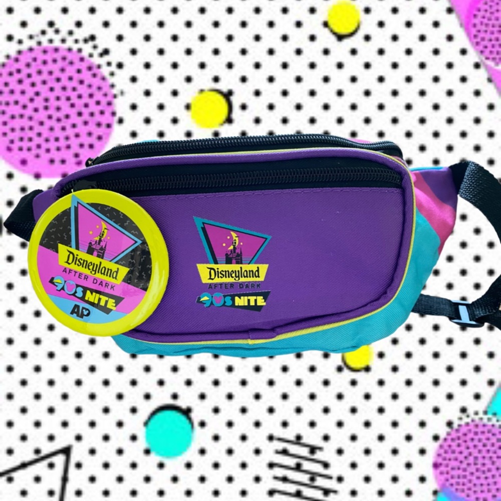 Disneyland 90s Night Bag and AP Button